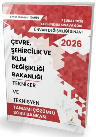 2026 GYS ÜDS Çevre Şehircilik ve İklim Değişikliği Bakanlığı Tekniker ve Teknisyen Soru Bankası Çözümlü Görevde Yükselme Ünvan Değişikliği