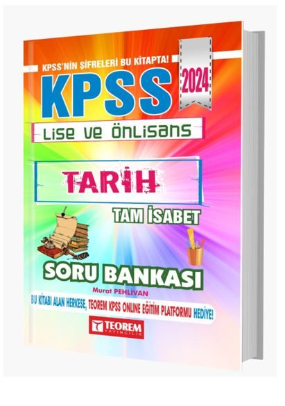 KPSS Lise Ön Lisans Tam İsabet Tarih Soru Bankası