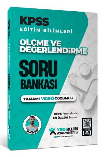 2025 Atölye Serisi KPSS Eğitim Bilimleri Ölçme ve Değerlendirme Tamamı Video Çözümlü Soru Bankası