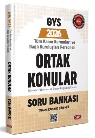 Türkiye Kamu Kurumları ve Bağlı Kuruluşları Personeli GYS ve Unvan Değişikliği Ortak Konular Soru Bankası
