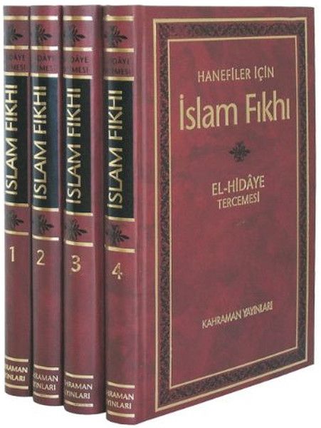 Hanefiler İçin İslam Fıkhı - El Hidaye Tercemesi (4 Cilt Takım)