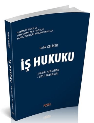 Hakimlik Sınavı İş Hukuku Konu Anlatımlı