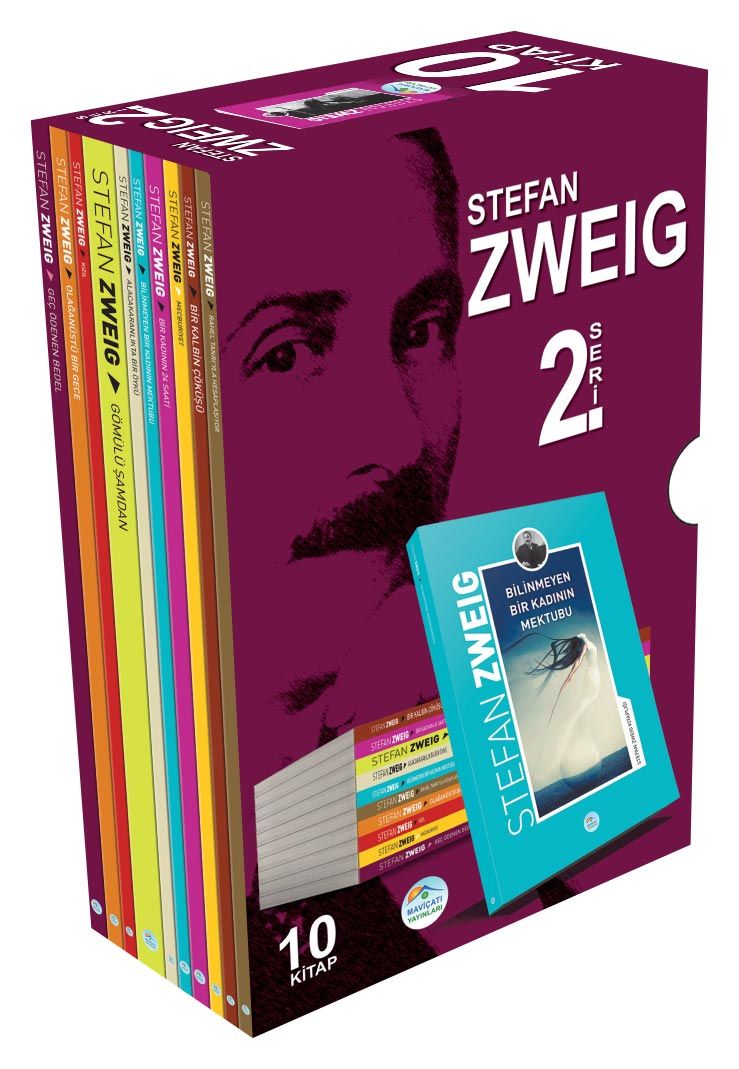 Stefan Zweig Seti 2. Seri (10 Kitap Takım Kutulu)