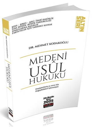 Medeni Usul Hukuku Konu Anlatımı