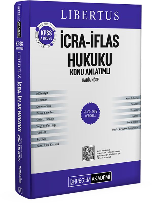 KPSS A Grubu İcra İflas Hukuku Konu Anlatımlı