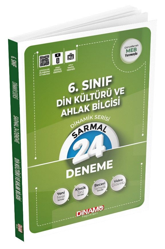 6. Sınıf Din Kültürü ve Ahlak Bilgisi 24'lü Sarmal Deneme