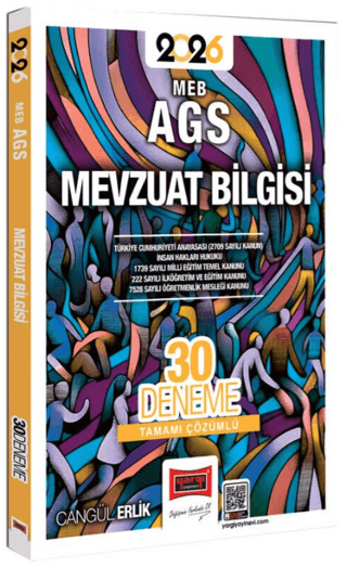 2026 MEB-AGS Mevzuat Bilgisi Tamamı Çözümlü 30 Deneme