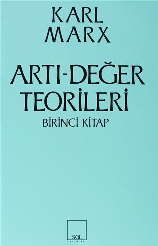 Artı-Değer Teorileri 1. Kitap