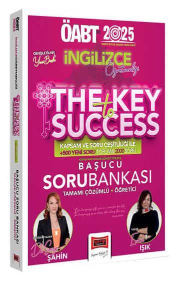 2025 ÖABT İngilizce Öğretmenliği The Key To Success Başucu Tamamı Çözümlü Soru Bankası