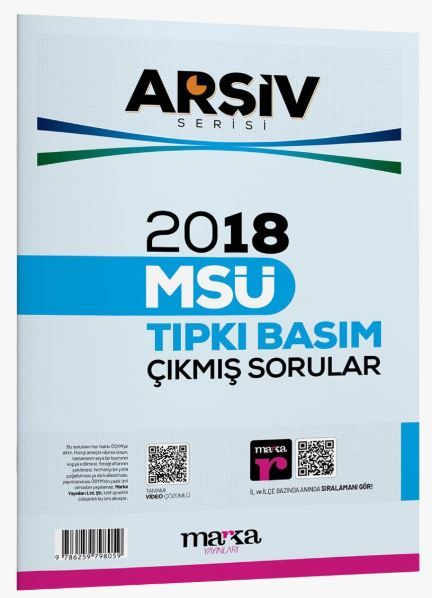 2018 MSÜ Çıkmış Sorular Tamamı Video Çözümlü