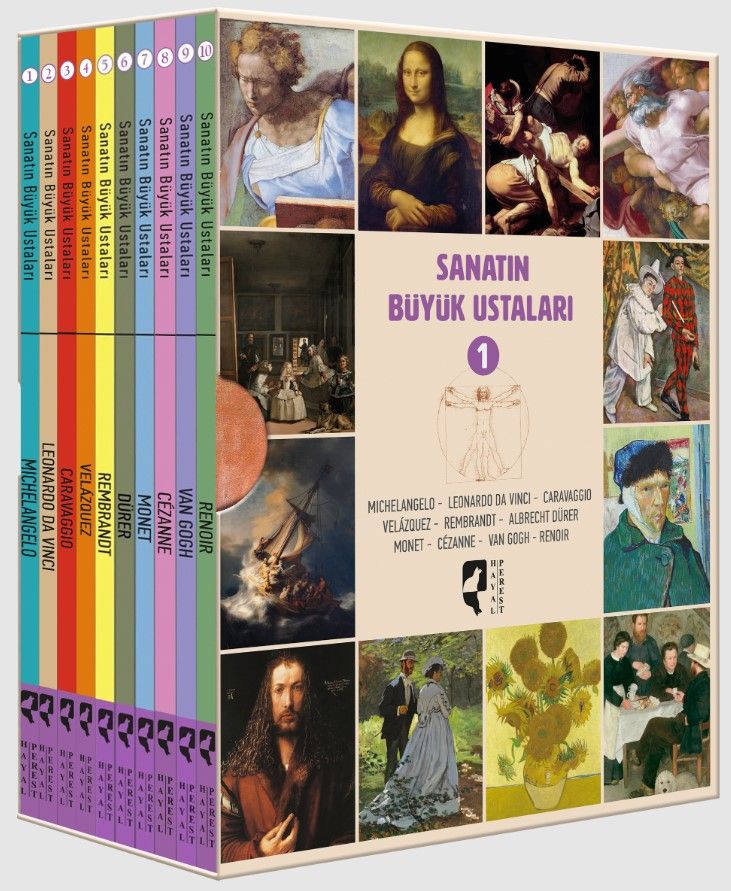 Sanatın Büyük Ustaları Seti (10 Kitap Takım)