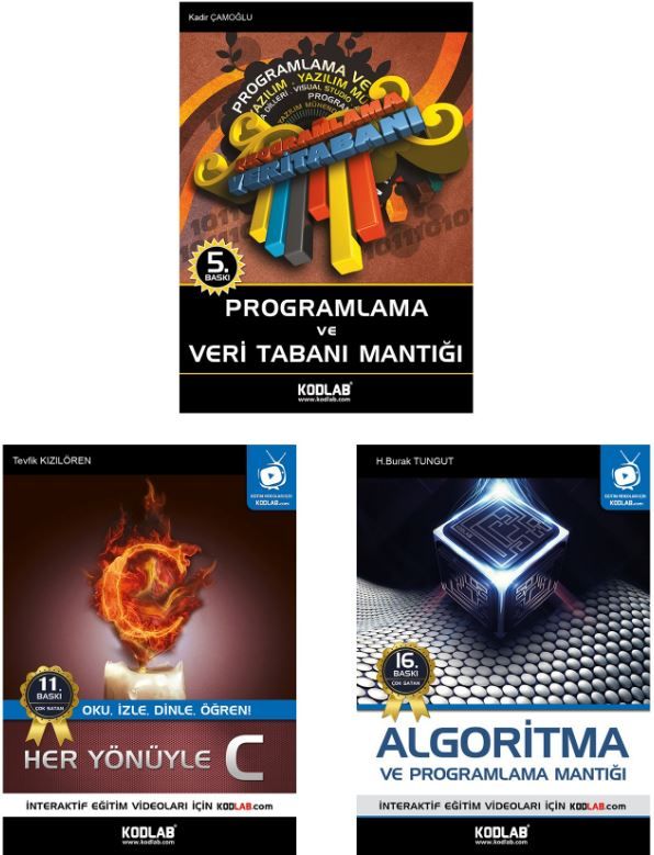 Programlamaya Giriş Seti (3 Kitap Takım)