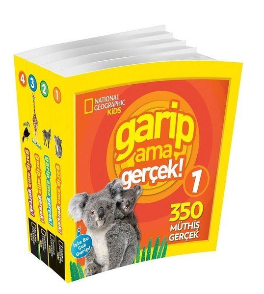 National Geographic Kids - Garip Ama Gerçek Seti (4 Kitap)