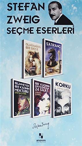 Stefan Zweig Seçme Eserleri - (5 Kitap Kutu)