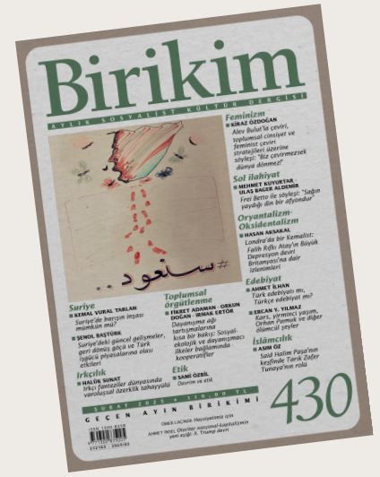 Birikim Aylık Sosyalist Kültür Dergisi Sayı: 430 Şubat 2025