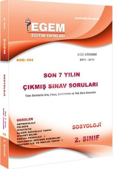 2. Sınıf Sosyoloji Çıkmış Sınav Soruları (2011-2018)