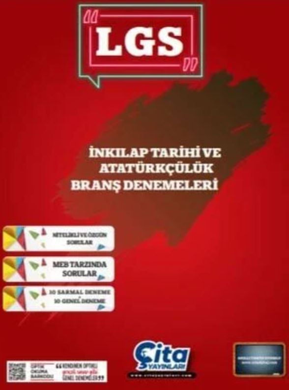 8. Sınıf İnkılap Tarihi Branş Denemeleri