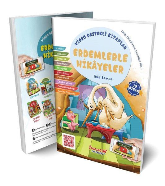 Erdemlerle Hikayeler (10 Kitap Takım)