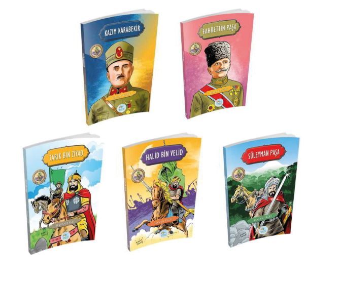 Şanlı Komutanlar Serisi (5 Kitap Takım)
