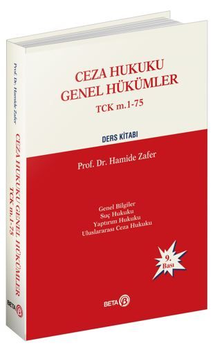 Ceza Hukuku Genel Hükümler TCK m. 1-75