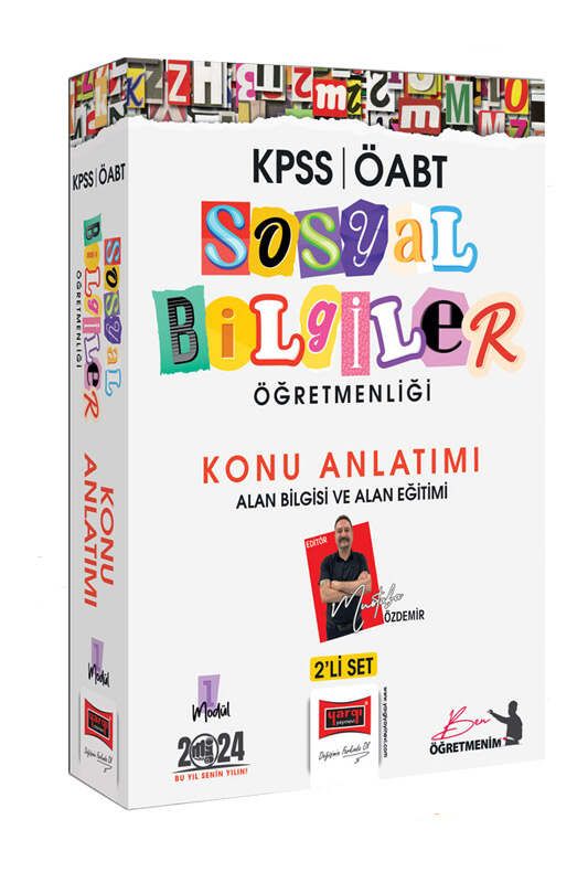 ÖABT Sosyal Bilgiler Öğretmenliği Konu Anlatımı 2'li Set (Alan Bilgisi ve Alan Eğitimi)