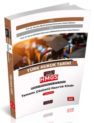 2025 HMGS Türk Hukuk Tarihi Tamamı Çözümlü Hazırlık Kitabı