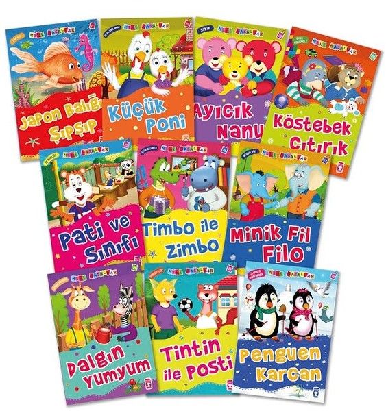 Mini Masallar 3 (10 Kitap Takım)
