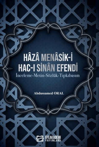 Haza Menasik-i Hac-ı Sinan Efendi