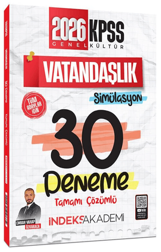 2026 KPSS Vatandaşlık Simülasyon 30 Deneme Çözümlü