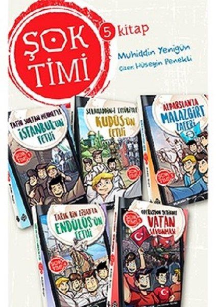 Şok Timi Seti (5 Kitap Takım)