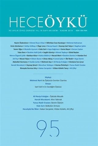 Hece Öykü Dergisi Sayı: 95 (Ekim - Kasım 2019)