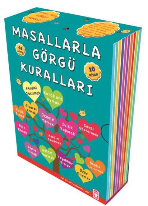 Masallarla Görgü Kuralları (10 Kitap Takım)