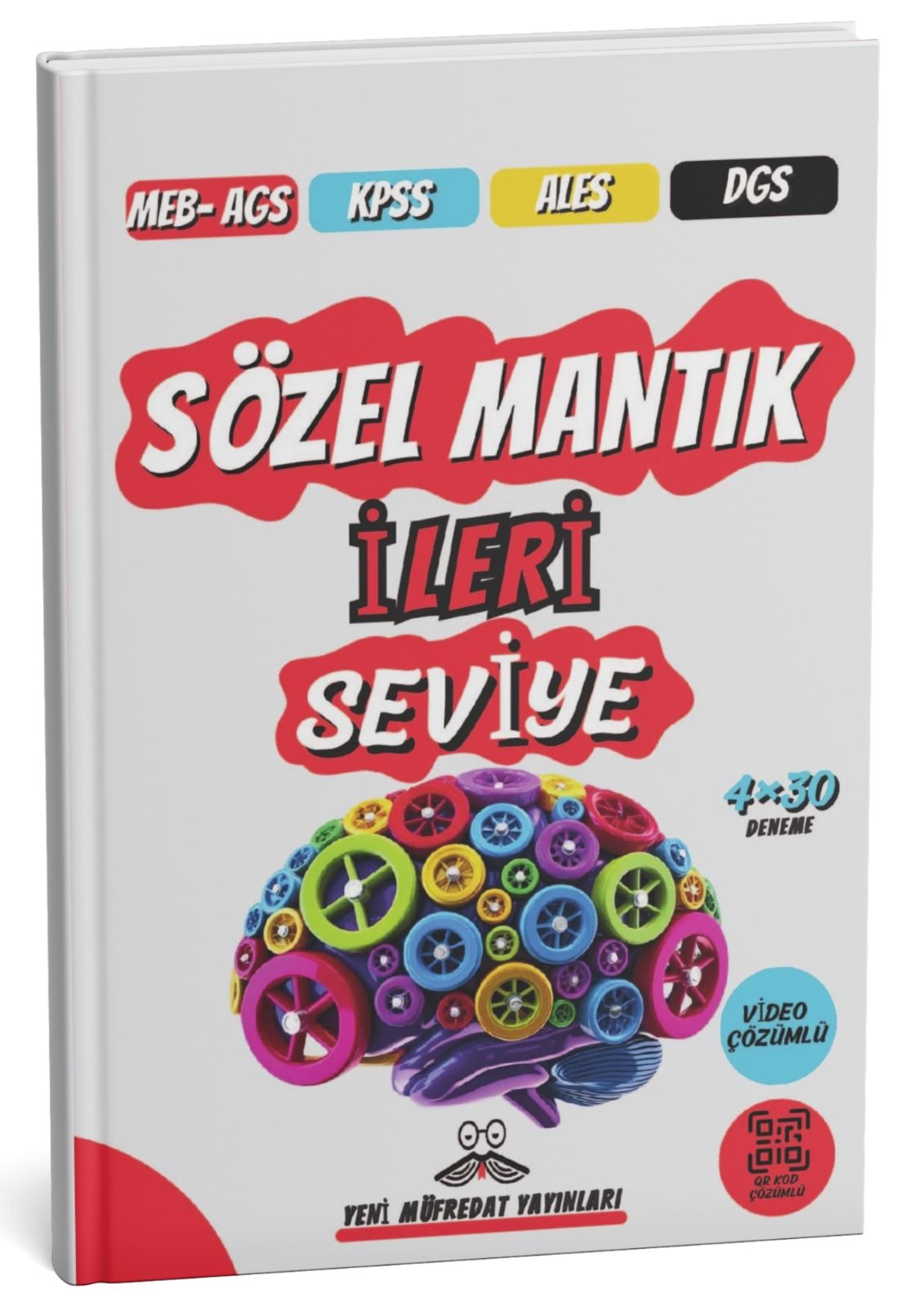 2025 MEB-AGS KPSS ALES DGS Sözel Mantık İleri Seviye 4x30 Tamamı Video Çözümlü Deneme Sınavı