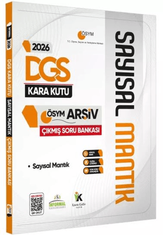 2026 DGS Sayısal Mantık Kara Kutu ÖSYM Çıkmış Soru Havuzu Bankası Konu Özetli Dijital Çözümlü