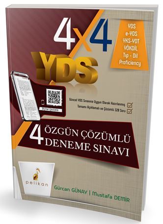 4x4 YDS 4 Özgün Çözümlü Deneme Sınavı