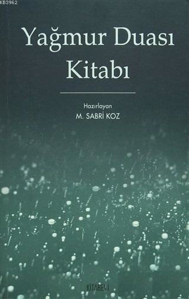 Yağmur Duası Kitabı