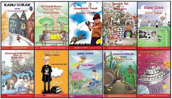 10 Yaş Öykü Romanları (10 Kitap Takım)