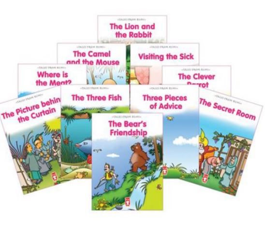 Mevlanadan Masallar - Tales From Rumi (10 Kitap Set)