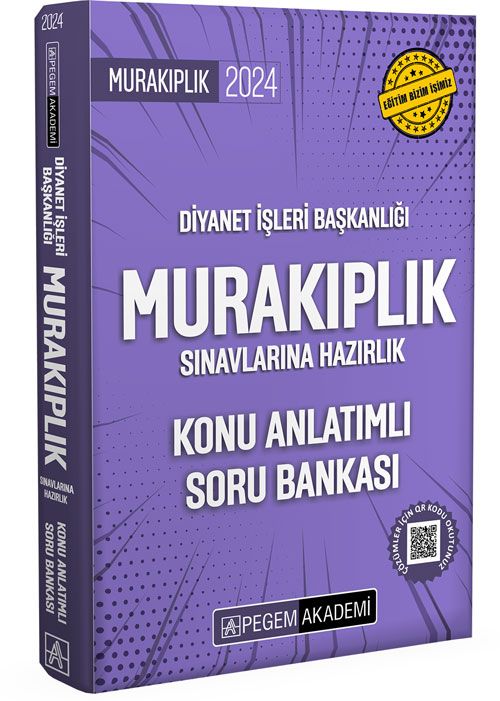 2024 Diyanet İşleri Başkanlığı Murakıplık Sınavlarına Hazırlık Konu Anlatımlı Soru Bankası