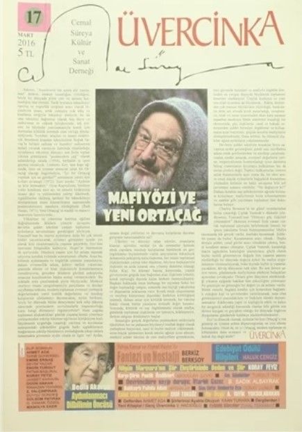 Üvercinka Dergisi Sayı: 17 Mart 2016