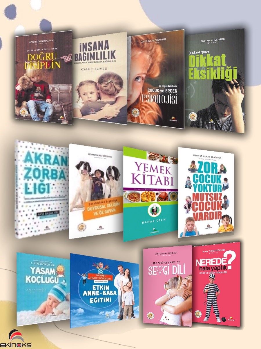Çocuk Gelişimi ve Aile Eğitimi Seti (12 Kitap Takım)