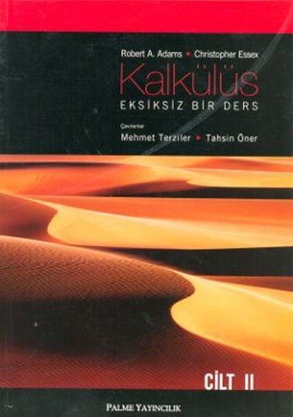 Kalkülüs Eksiksiz Bir Ders Cilt 2