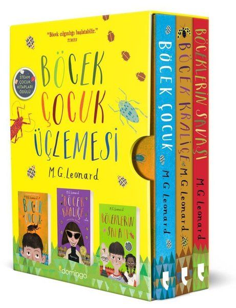 Böcek Çocuk Üçlemesi (3 Kitap Kutulu Set)