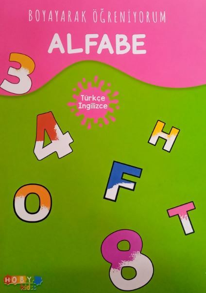 Hoby Kidss Boyayarak Öğreniyorum Alfabe
