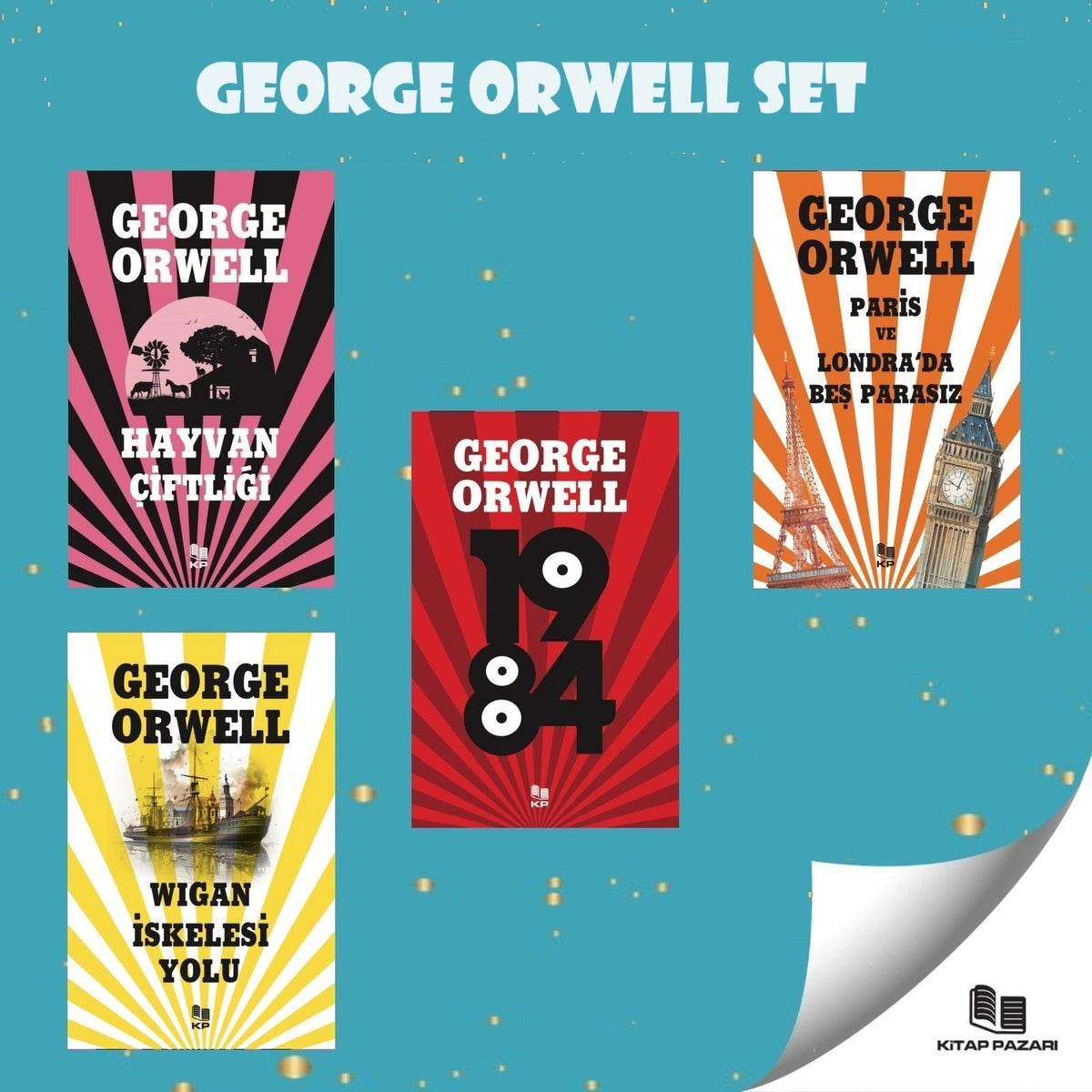 George Orwell Seti (4 Kitap)