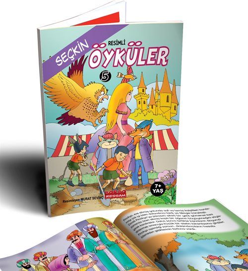 Resimli Seçkin Öyküler 5 (Renkli 7+Yaş)
