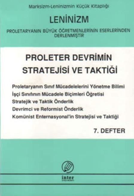 Proleter Devrimin Stratejisi ve Taktiği