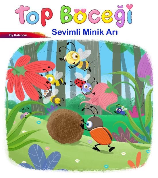 Sevimli Minik Arı Top Böceği