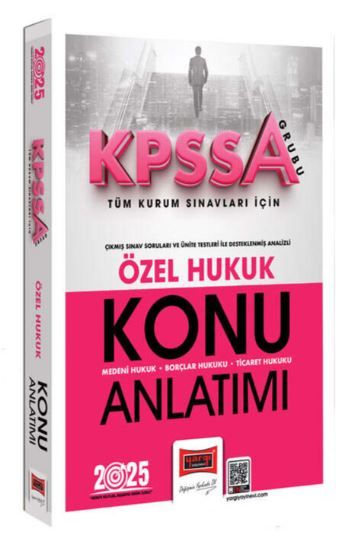 2025 KPSS-A Grubu Tüm Kurum Sınavları İçin Özel Hukuk Konu Anlatımı