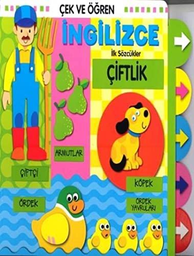 Çek ve Öğren İngilizce İlk Sözcükler - Çiftlik